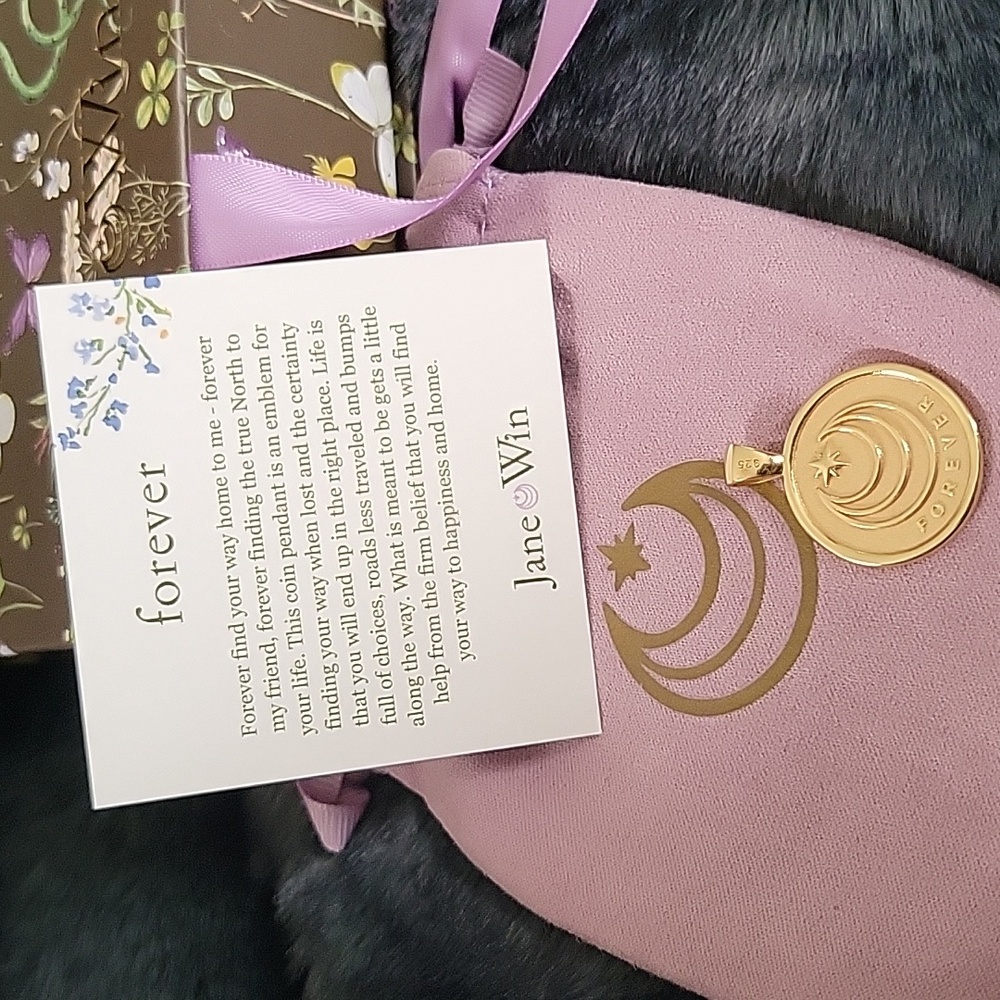 Jane Win Forever small coin charm